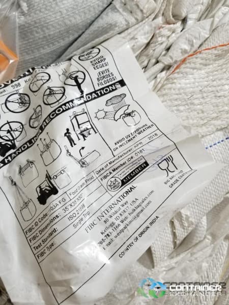 Bulk Bags - FIBC For Sale: USED 37x37x63 Duffle Spout Top Mix Spout Bottom Bulk Bags Minnesota In Minnesota - image 3 Bulk Bags - FIBC For Sale: USED 37x37x63 Duffle Spout Top Mix Spout Bottom Bulk Bags Minnesota In Minnesota - image 3
