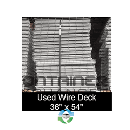 Decking For Sale: Used Wire Decks 36x54 Missouri In Missouri - image 1 Decking For Sale: Used Wire Decks 36x54 Missouri In Missouri - image 1
