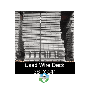 Decking For Sale: Used Wire Decks 36x54 Missouri In Missouri - image 1 Decking For Sale: Used Wire Decks 36x54 Missouri In Missouri - image 1
