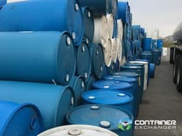 Drums For Sale: Used 55 Gallon Plastic Drums Closed Top Non Food Grade In Washington - image  1 Drums For Sale: Used 55 Gallon Plastic Drums Closed Top Non Food Grade In Washington - image  1