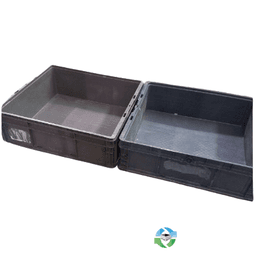 Stacking Totes For Sale: Used 24x22x7 Totes In Mississippi - image 1 Stacking Totes For Sale: Used 24x22x7 Totes In Mississippi - image 1