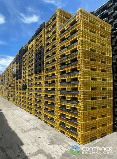 Pallet Containers For Sale: Used 64x48x34 Collapsible Pallet Containers with Drop Doors Texas In Texas - image  2 Pallet Containers For Sale: Used 64x48x34 Collapsible Pallet Containers with Drop Doors Texas In Texas - image  2