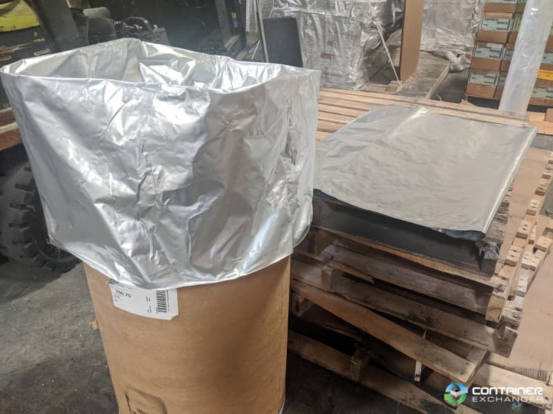 Drums For Sale: NEW Foil Plastic Liner Moisture Barrier for 30 or 55 Gallon Drums Virginia In Virginia - image  2 Drums For Sale: NEW Foil Plastic Liner Moisture Barrier for 30 or 55 Gallon Drums Virginia In Virginia - image  2