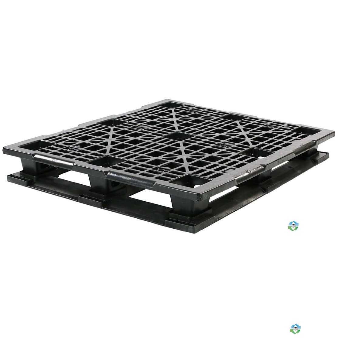 Plastic Pallets For Sale: New 48x40x5.9 Stackable Light Duty 6 Runner Plastic Pallets Michigan In Michigan - image  1 Plastic Pallets For Sale: New 48x40x5.9 Stackable Light Duty 6 Runner Plastic Pallets Michigan In Michigan - image  1