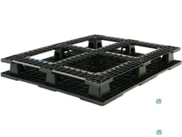 Plastic Pallets For Sale: New 48x40x5.9 Stackable Light Duty 6 Runner Plastic Pallets Michigan In Michigan - image  2 Plastic Pallets For Sale: New 48x40x5.9 Stackable Light Duty 6 Runner Plastic Pallets Michigan In Michigan - image  2