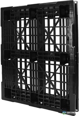 Plastic Pallets For Sale: New 48x40x5.9 Stackable Light Duty 6 Runner Plastic Pallets Michigan In Michigan - image  3 Plastic Pallets For Sale: New 48x40x5.9 Stackable Light Duty 6 Runner Plastic Pallets Michigan In Michigan - image  3
