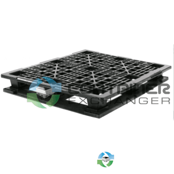 Plastic Pallets For Sale: New 48x40x5.9 Stackable 6 Runner Light Duty Plastic Pallets Michigan In Michigan - image 1 Plastic Pallets For Sale: New 48x40x5.9 Stackable 6 Runner Light Duty Plastic Pallets Michigan In Michigan - image 1