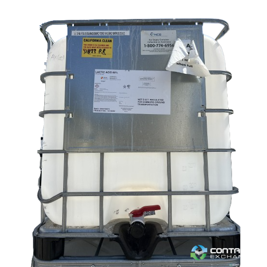 IBC Totes For Sale: USED 275 Gallon IBC Totes Previous Food Grade and Triple Washed CALIFORNIA CLEAN TAGGED In California - image 1