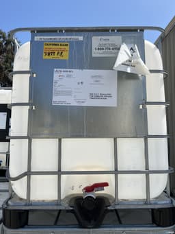 IBC Totes For Sale: USED 275 Gallon IBC Totes Previous Food Grade and Triple Washed CALIFORNIA CLEAN TAGGED In California - image 2 IBC Totes For Sale: USED 275 Gallon IBC Totes Previous Food Grade and Triple Washed CALIFORNIA CLEAN TAGGED In California - image 2