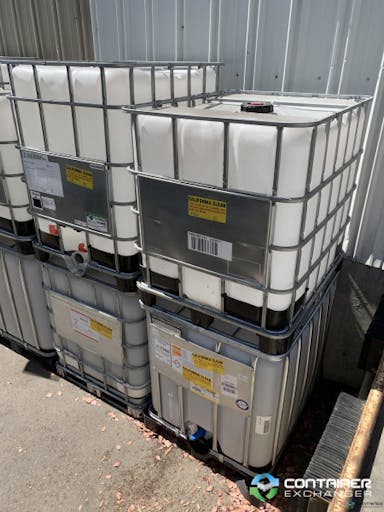 IBC Totes For Sale: USED 275 Gallon IBC Totes Previous Food Grade and Triple Washed CALIFORNIA CLEAN TAGGED In California - image 3