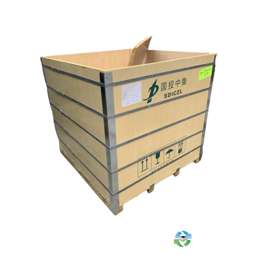 Wooden Shipping Crates for Sale in Bulk For Sale: Used 46x43.5x43 Wood Crates Illinois In Illinois - image 1