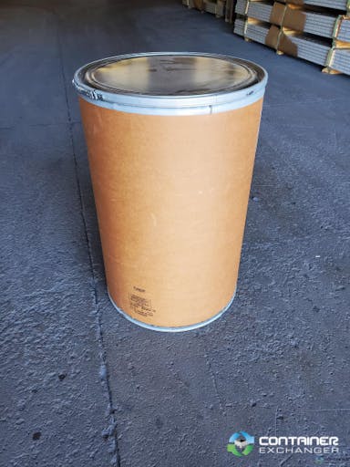 Drums For Sale: Used 55 Gallon Open Top FIBER DRUMS with metal lids and rings Ohio In Ohio - image 2