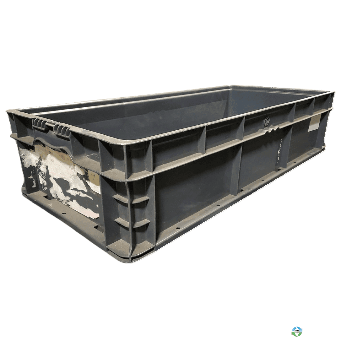 Stacking Totes For Sale: Used 32x15x7 Plastic Stacking Totes In Mississippi - image 1 Stacking Totes For Sale: Used 32x15x7 Plastic Stacking Totes In Mississippi - image 1