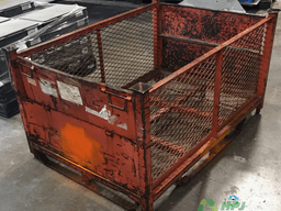 Wire Baskets For Sale: Used 60x42x31 Wire Basket with 2 drops on the 42" sides Ohio Mississippi In Ohio - image 2 Wire Baskets For Sale: Used 60x42x31 Wire Basket with 2 drops on the 42" sides Ohio Mississippi In Ohio - image 2