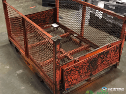 Wire Baskets For Sale: Used 60x42x31 Wire Basket with 2 drops on the 42" sides Ohio Mississippi In Ohio - image 3 Wire Baskets For Sale: Used 60x42x31 Wire Basket with 2 drops on the 42" sides Ohio Mississippi In Ohio - image 3
