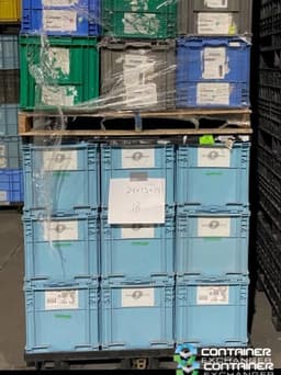 Stacking Totes For Sale: Used 24x15x14 Stacking Totes In Indiana - image 1 Stacking Totes For Sale: Used 24x15x14 Stacking Totes In Indiana - image 1