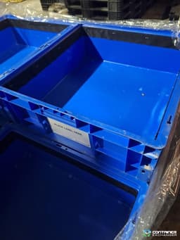 Stacking Totes For Sale: Used 24x22x7 Stacking Totes with Mixed Colors Indiana In Indiana - image 2 Stacking Totes For Sale: Used 24x22x7 Stacking Totes with Mixed Colors Indiana In Indiana - image 2