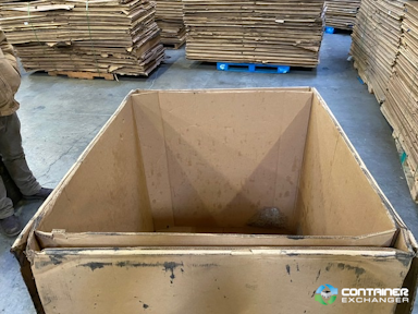 Gaylord Boxes For Sale: Used HTP-41 C Grade 48x40x41 inch 4 Wall Gaylords Full Top & Bottom Flaps Washington In Washington - image 2