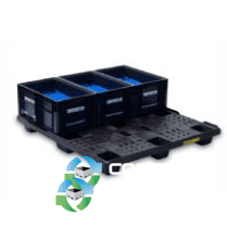 Plastic Pallets For Sale: New 48.75x45.75x5.62  Nestable Plastic Pallets North Carolina In North Carolina - image  1 Plastic Pallets For Sale: New 48.75x45.75x5.62  Nestable Plastic Pallets North Carolina In North Carolina - image  1