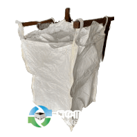 Bulk Bags - FIBC For Sale: New 35x35x45 Bulk Bags Duffle Top Spout Discharge Coated 4,000lbs SWL Texas In Texas - image 1 Bulk Bags - FIBC For Sale: New 35x35x45 Bulk Bags Duffle Top Spout Discharge Coated 4,000lbs SWL Texas In Texas - image 1