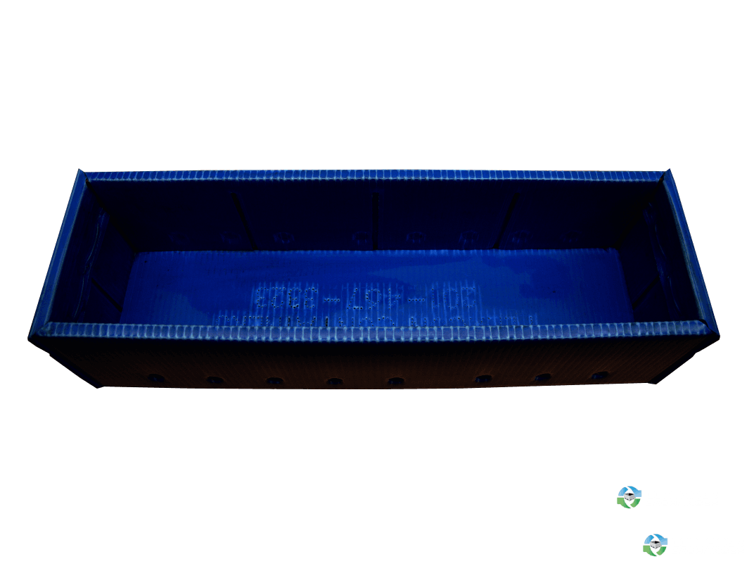 Organizer Bins For Sale: Used 19.5x5.25x5 Lightweight and Durable Blue Corrugated Plastic Bins Rhode Island In Rhode Island - image 3 Organizer Bins For Sale: Used 19.5x5.25x5 Lightweight and Durable Blue Corrugated Plastic Bins Rhode Island In Rhode Island - image 3