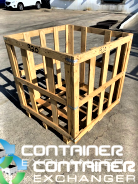 Wood Crates For Sale: Used 44x44x46 Super Sack Shipping Crates Texas In Texas - image 3