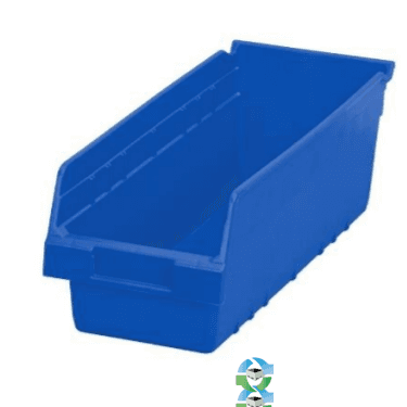 Organizer Bins For Sale: CLEARANCED - Used 17.87x6.75x.5.93 ShelfMax Bin- Blue Arizona In Arizona - image 1 Organizer Bins For Sale: CLEARANCED - Used 17.87x6.75x.5.93 ShelfMax Bin- Blue Arizona In Arizona - image 1