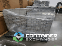 Stack & Nest Totes For Sale: USED 21.75x15.25x12.75 Orbis Attached Lid Container (CFP 182) South Carolina In South Carolina - image 2 Stack & Nest Totes For Sale: USED 21.75x15.25x12.75 Orbis Attached Lid Container (CFP 182) South Carolina In South Carolina - image 2