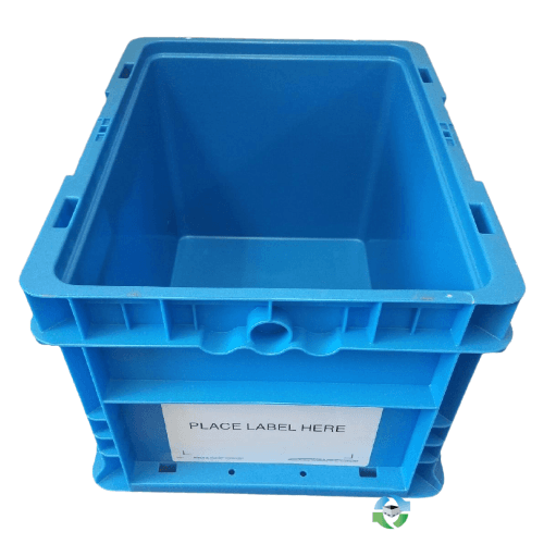 Stacking Totes For Sale: Used 12x15x9 Stacking Totes Ohio In Ohio - image 1 Stacking Totes For Sale: Used 12x15x9 Stacking Totes Ohio In Ohio - image 1