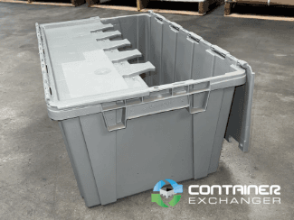 Stack & Nest Totes For Sale: New Buckhorn 27x17x12.5 Stack and Nest Totes In South Carolina - image 1 Stack & Nest Totes For Sale: New Buckhorn 27x17x12.5 Stack and Nest Totes In South Carolina - image 1