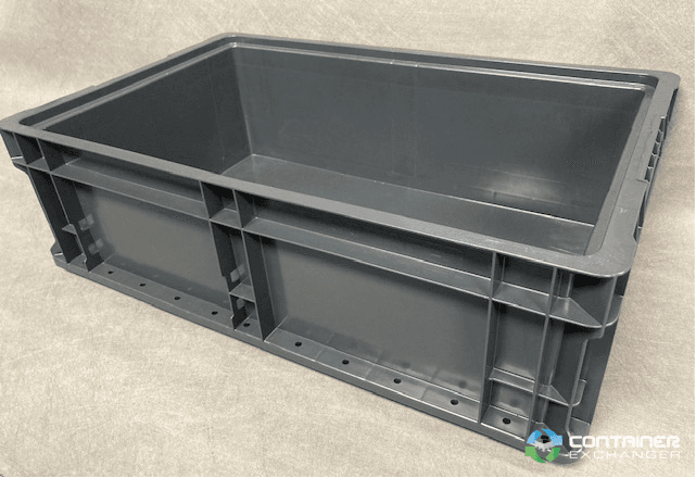 Stacking Totes For Sale: New 24x15x7.5 Plastic Straight Wall Containers from HDPE (SF241507SS) In North Carolina - image  2 Stacking Totes For Sale: New 24x15x7.5 Plastic Straight Wall Containers from HDPE (SF241507SS) In North Carolina - image  2