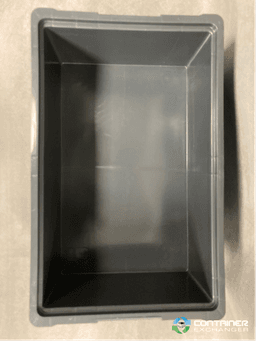 Stacking Totes For Sale: New 24x15x7.5 Plastic Straight Wall Containers from HDPE (SF241507SS) In North Carolina - image  3 Stacking Totes For Sale: New 24x15x7.5 Plastic Straight Wall Containers from HDPE (SF241507SS) In North Carolina - image  3