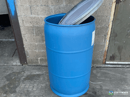 Drums For Sale: Used Open Top with Lever Lockable 55 Gallon Plastic  Barrels HDPE UN Rated Previous Food Grade In Texas - image  1 Drums For Sale: Used Open Top with Lever Lockable 55 Gallon Plastic  Barrels HDPE UN Rated Previous Food Grade In Texas - image  1