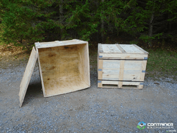 Wood Crates For Sale: Used Wooden Crates with Reinforced Sides and Frame with Mixed Sizes Ontario In Ontario - image  3 Wood Crates For Sale: Used Wooden Crates with Reinforced Sides and Frame with Mixed Sizes Ontario In Ontario - image  3