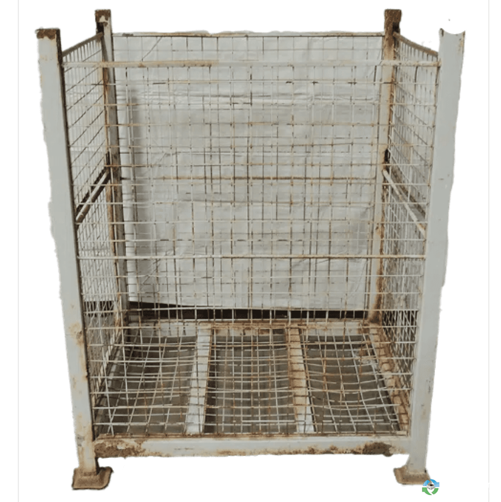 Wire Baskets For Sale: Used 40.5×34.5×51 Wire Baskets with 2 drop doors Ohio In Ohio - image 1 Wire Baskets For Sale: Used 40.5×34.5×51 Wire Baskets with 2 drop doors Ohio In Ohio - image 1
