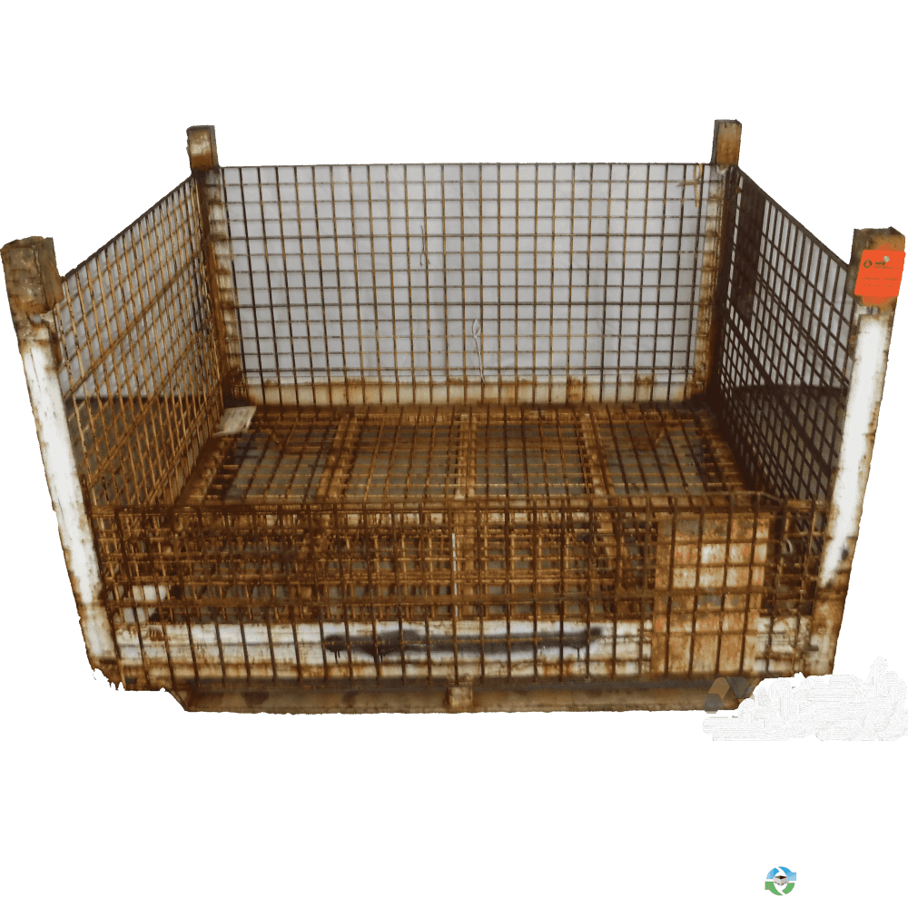 Wire Baskets For Sale: Used 58x45x39 Wire Baskets 1 drop door Mississippi In Mississippi - image 1 Wire Baskets For Sale: Used 58x45x39 Wire Baskets 1 drop door Mississippi In Mississippi - image 1