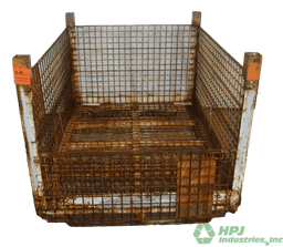 Wire Baskets For Sale: Used 58x45x39 Wire Baskets 1 drop door Mississippi In Mississippi - image 2 Wire Baskets For Sale: Used 58x45x39 Wire Baskets 1 drop door Mississippi In Mississippi - image 2