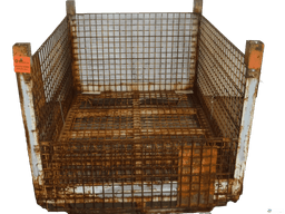 Wire Baskets For Sale: Used 58x45x39 Wire Baskets 1 drop door Mississippi In Mississippi - image 3 Wire Baskets For Sale: Used 58x45x39 Wire Baskets 1 drop door Mississippi In Mississippi - image 3