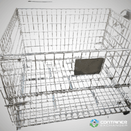 Wire Baskets For Sale: New 40x32x34 Overall Height(28” Clear Height) Wire Baskets - Collapsible Ohio In Ohio - image 1 Wire Baskets For Sale: New 40x32x34 Overall Height(28” Clear Height) Wire Baskets - Collapsible Ohio In Ohio - image 1
