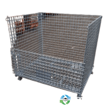 Wire Baskets For Sale: New 48x40x42 Overall Height (36” Clear Height) Wire Baskets - Collapsible Ohio In Ohio - image 1 Wire Baskets For Sale: New 48x40x42 Overall Height (36” Clear Height) Wire Baskets - Collapsible Ohio In Ohio - image 1