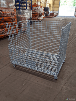 Wire Baskets For Sale: New 48x40x42 Overall Height (36” Clear Height) Wire Baskets - Collapsible Ohio In Ohio - image 3 Wire Baskets For Sale: New 48x40x42 Overall Height (36” Clear Height) Wire Baskets - Collapsible Ohio In Ohio - image 3