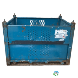 Metal Bins For Sale: Used 54x44x39 Rigid Metal Bins 2 Drop Gates Ontario In Ontario - image  1 Metal Bins For Sale: Used 54x44x39 Rigid Metal Bins 2 Drop Gates Ontario In Ontario - image  1