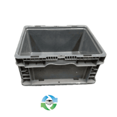 Stacking Totes For Sale: Used 15x12x7 Stacking Totes In Ohio - image 1 Stacking Totes For Sale: Used 15x12x7 Stacking Totes In Ohio - image 1