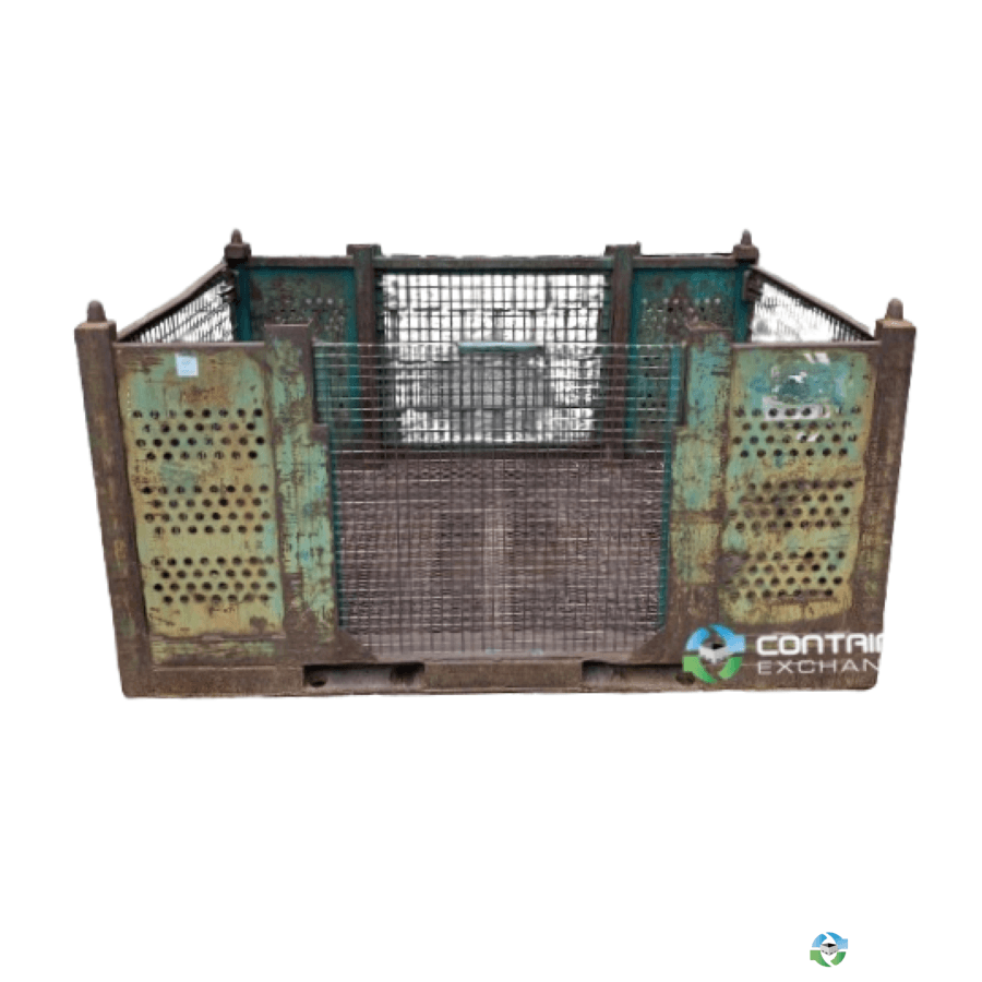 Wire Baskets For Sale: Used 74x54x38 Rigid Wire Mesh with Removable Partial Sides Ontario In Ontario - image 1 Wire Baskets For Sale: Used 74x54x38 Rigid Wire Mesh with Removable Partial Sides Ontario In Ontario - image 1