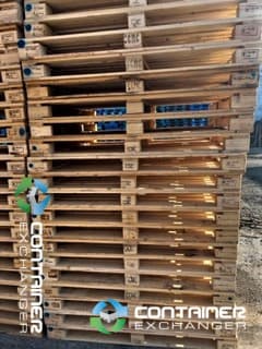 Wood Pallets For Sale: Used 44x56 Wood 9 Block Pallet In Ohio - image 3 Wood Pallets For Sale: Used 44x56 Wood 9 Block Pallet In Ohio - image 3