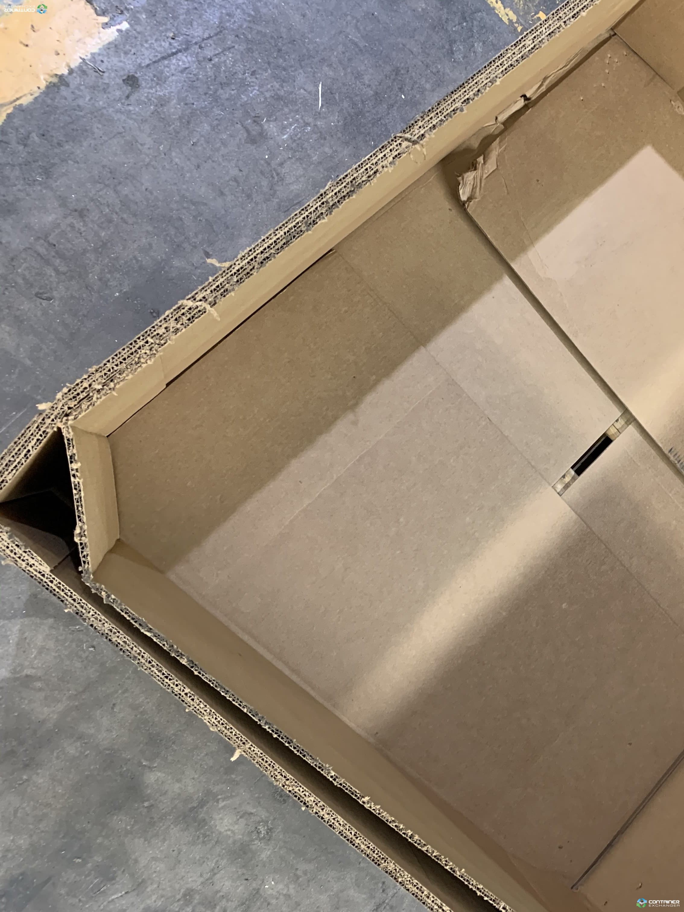 Gaylord Boxes For Sale: Used 48x40x17 Triple Wall Full Bottom Rectangular Gaylord Box Shipping Box Pallet box Illinois In Illinois - image  3 Gaylord Boxes For Sale: Used 48x40x17 Triple Wall Full Bottom Rectangular Gaylord Box Shipping Box Pallet box Illinois In Illinois - image  3