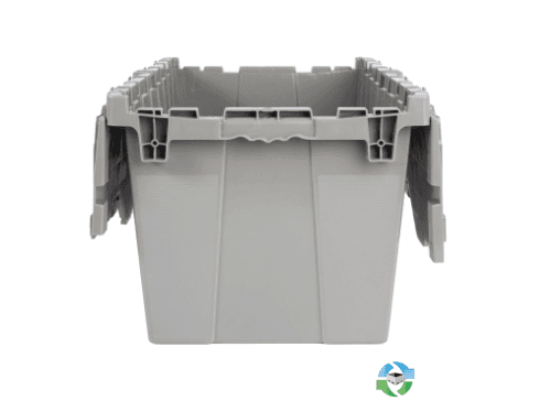 Stack & Nest Totes For Sale: CLEARANCE SALE New 25x15x14 Attached Lid Container In Georgia - image 2 Stack & Nest Totes For Sale: CLEARANCE SALE New 25x15x14 Attached Lid Container In Georgia - image 2