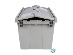 Stack & Nest Totes For Sale: CLEARANCE SALE New 25x15x14 Attached Lid Container In Georgia - image 3 Stack & Nest Totes For Sale: CLEARANCE SALE New 25x15x14 Attached Lid Container In Georgia - image 3