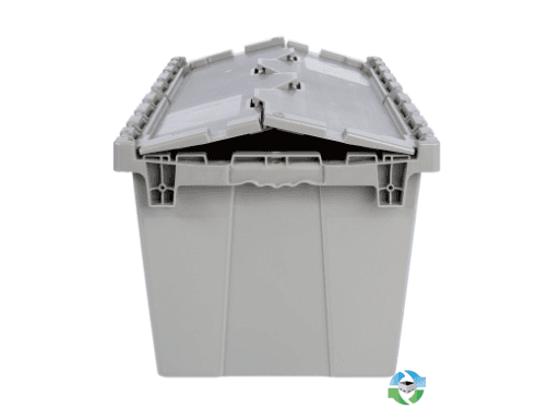 Stack & Nest Totes For Sale: CLEARANCE SALE New 25x15x14 Attached Lid Container In Georgia - image 3 Stack & Nest Totes For Sale: CLEARANCE SALE New 25x15x14 Attached Lid Container In Georgia - image 3