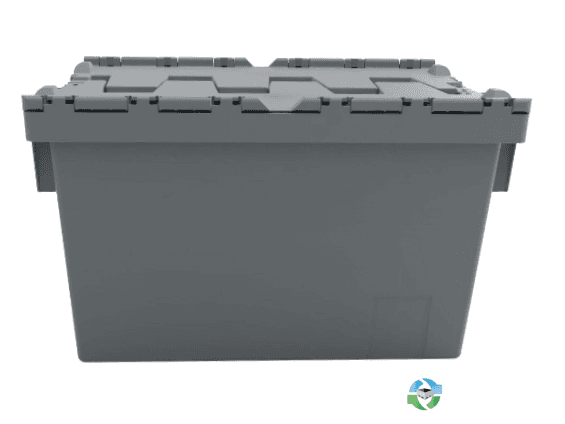 Stack & Nest Totes For Sale: CLEARANCE SALE New 24x16x16 Attached Lid Container In Georgia - image 1 Stack & Nest Totes For Sale: CLEARANCE SALE New 24x16x16 Attached Lid Container In Georgia - image 1